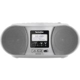 Technisat DIGITRADIO 1990 CD radio DAB+ (1012), ukw aux, Bluetooth, cd, DAB+, ukw, USB funkcija punjenja baterije, funkcija alarma srebrna | Eponuda.ba