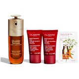 Clarins Double Serum & Super Restorative Set darilni set za zrelo kožo | Shoptok.si
