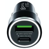  Avtomobilski polnilec za naprave s priključkom USB-C / USB-A, dvojni, 20W Cene