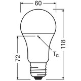 Osram komplet 3x led sijalica od reciklirane plastike A100 E27/14W/230V 2700K | Eponuda.com