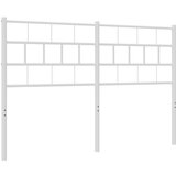  Kovinsko vzglavje belo 135 cm, (20933543) | Shoptok.si