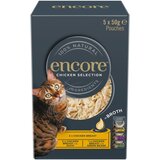 4 + 1 gratis! 5 x 50 g Encore Cat Pouch - Izbor piletine u temeljcu (3 vrste) | shoptok.hr