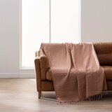 Douceur d intérieur Pamučan prekrivač boje terakote 125x150 cm Lilia – | shoptok.hr