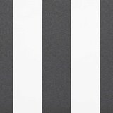 Tenda na uvlačenje antracit-bijela 5x3 m od tkanine i aluminija | shoptok.hr