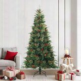  Umjetno božićno drvce s nogom Zelena 240 cm PVC, PE i čelik | Eponuda.com