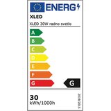 Xled 30W radno svetlo LED reflektor 6500K,IP54,RA80,AC220-240V,Crni | Eponuda.com