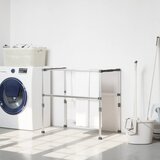  Sušilo za rublje 83 x (50 - 55) x (40 - 85) cm aluminijsko | shoptok.hr