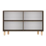 Hanah home komoda rodney walnut