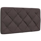 vidaXL Vzglavna stranica temno rjava 90 cm blago Cene