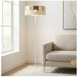  Stojeća lampa LUX 1xE27/15W/230V bela/zlatna | Eponuda.com