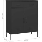 Ormarić za pohranu antracit 80 x 35 x 101 5 cm čelični | shoptok.hr