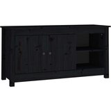 TV ormarić crni 103 x 36 5 x 52 cm od masivne borovine | shoptok.hr