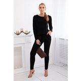 Kesi Waisted viscose jumpsuit black | Shoptok.si