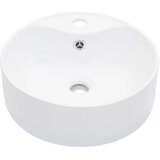 Maison Chic Umivalnik - Kopalna umivalnik z odprtino za odtekanje 36x13 cm keramičen bel, (21684703) Cene