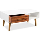  Stolić za kavu 90 x 50 x 40 cm od masivnog bagremovog drva | Eponuda.ba