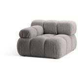 Micadoni Svetlo siv modul za sedežno garnituro iz tkanine bouclé (levi kot) Bellis – Home | Shoptok.si