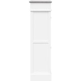 Ormarić za cipele sivi 50 x 28 x 98 cm od drva paulovnije | Eponuda.ba
