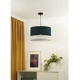  Duolla - Visilica na sajli DOUBLE 1xE27/15W/230V pr. 40 cm zelena/siva | Eponuda.com