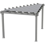  Sojag - Lima 1010 | Aluminijska pergola sa sunčanim jedrom | Trokutasta | Svijetlosiva | shoptok.hr