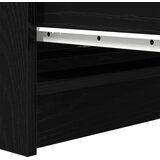  Komoda crni hrast 80x35x76 cm konstruirano drvo | shoptok.hr