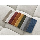 Bobochic Paris Bela sedežna garnitura iz šenilje 278 cm Everest – | Shoptok.si