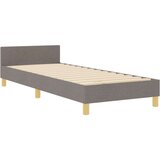 vidaXL Krevet od tkanine smeđe-sive boje 80x200 cm | shoptok.hr
