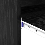  Stol s ladicama Crni hrast 77.5 x 43 x 79 cm Konstruirano drvo | shoptok.hr