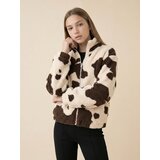 Sinsay Teddy jakna s uzorkom krave | shoptok.hr