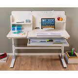 MID.YOU MLADINSKA PISALNA MIZA kovina, leseni material bela | Shoptok.si