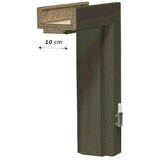 GETADOOR Dovratnik Aperto Cappuccino GA44 (Š x V: 650 x 2.000 mm, Širina zida: 10 cm, DIN desno, Smeđe boje) Cijene