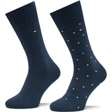 Tommy Hilfiger Set 2 parov moških visokih nogavic 701223927 Tommy Original 001 | Shoptok.si