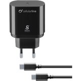 Cellular Line USB-C hišni polnil. kit sam C2C 25W ACHSMKITC2CPD25WK | Shoptok.si
