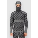 Mons Royale Ascender Merino Hooded Funkcijska majica dried sage / black Cene
