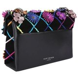 Kurt Geiger London MINI KENSINGTON FLOWERS Crna Cijene