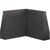  Zid za zadržavanje 50 x 50 x 50 cm Čelik Crna - Crna 50 x 50 x 50 cm 1 x 270° kut | shoptok.hr