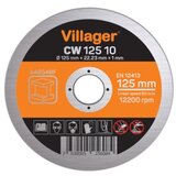 Villager rezna ploča za metal 125x1.0mm CW12510 - pakovanje 10 kom