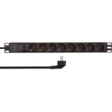 Logilink PDU 8 x šuko CEE 7/3, zaštita od preopterećenja, 1.8m | Eponuda.com