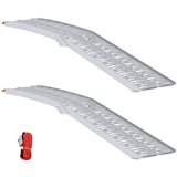  Rampe za Utovar 2 pcs Srebrno 222 x 29 x 14 cm Aluminij | shoptok.hr