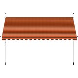 Tenda na ručno uvlačenje 400 cm narančasto-smeđa | shoptok.hr