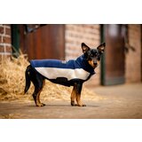 Horseware Ireland Pasji plašč iz flisa Signature, Whitney Navy - XL Cene