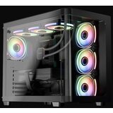 LC Power gaming 8001w-on pro-storm light 4x120mm argb fan 1xusb3.0 2xusb2.0 1xusb3.0 type-c white Tower ( 24611 ) | ePonuda.com