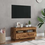 vidaXL TV ormarić LED boja staro drvo 80x35x40 cm konstruirano drvo | shoptok.hr