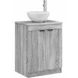  Kupaonski ormar Siva Sonoma 54 x 41 x 70 cm Konstruirano drvo | Eponuda.com