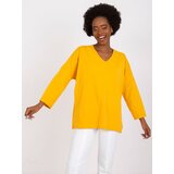 RUE PARIS Blouse-RV-BZ-7558.30-light orange | Shoptok.si