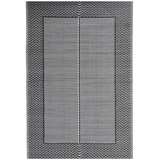 Furnova Zunanja preproga ARAKIL črna 140x200 cm PP, (21930720) | Shoptok.si