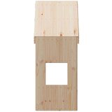 vidaXL Streha za otroško posteljo 55x99x139,5 cm trdna borovina | Shoptok.si