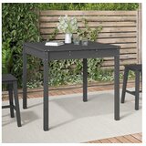  Vrtni stol sivi 82 5 x 82 5 x 76 cm od masivne borovine | shoptok.hr