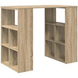  Stol s policom Sonoma hrast 90 x 50 x 75 cm Konstruirano drvo | shoptok.hr