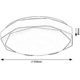Rabalux Stropna rasvjeta - Dettora | shoptok.hr