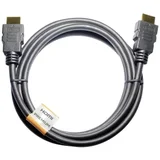 HDMI priključni kabel HDMI A utikač, HDMI A utikač 5.00 m crna C 215-5 L Ultra HD (4K) HDMI HDMI kabel